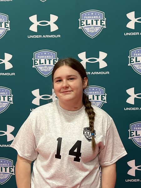 Panhandle Elite PEVC 14 Cathy R 2026: #6   Avery Mosley